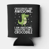 Ich bin Phantastisch Crocodile Funny Crocodiles Li Dosenkühler (Rückseite)