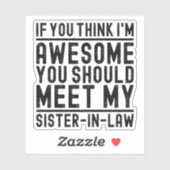 Ich bin Phantastisch, dass du meine Juristenin ken Aufkleber (Blatt)