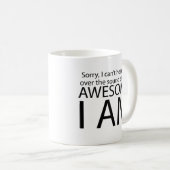 Ich bin phantastisch kaffeetasse (VorderseiteRechts)