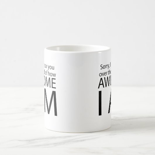 Ich bin phantastisch kaffeetasse (Mittel)