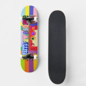 Ich bin Phantastisch und du auch Skateboard (Vorderseite)
