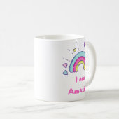 Ich bin Phantastische Kaffee-Tasse Kaffeetasse (VorderseiteRechts)