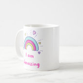 Ich bin Phantastische Kaffee-Tasse Kaffeetasse (Vorderseite Links)