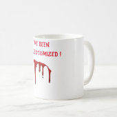 Ich bin phlebotomisiert worden! kaffeetasse (VorderseiteRechts)