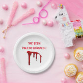 Ich bin phlebotomisiert worden! pappteller (Party)