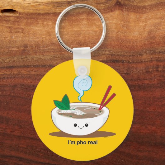 Ich bin Pho Real Schlüsselanhänger (Vorderseite)