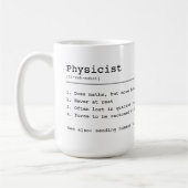 Ich bin Physikerin Kaffeetasse (Links)