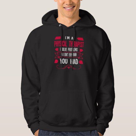 Ich bin Physiotherapeutin 1 Hoodie (Vorderseite)