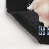 Ich bin Pibble, wasche meinen Bauch, lustiger Hund Mousepad (Ecke)