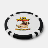 Ich bin Pibble wasche meinen Bauch Pokerchips (Einzeln)