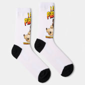 Ich bin Pibble wasche meinen Bauch Socken (Rechts)