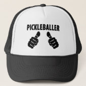 Ich bin Pickleballer Truckerkappe (Vorderseite)