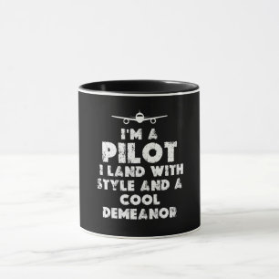 Ich bin Pilot Funny Tasse
