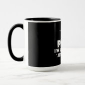 Ich bin Pilot Funny Tasse (Links)