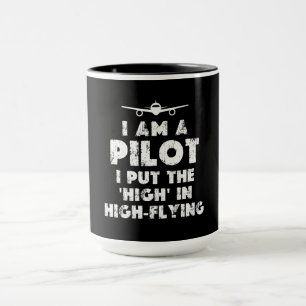 Ich bin Pilot Funny Tasse