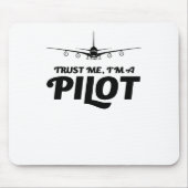 Ich bin Pilot Mousepad (Vorne)