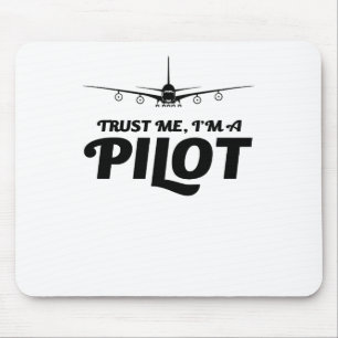 Ich bin Pilot Mousepad