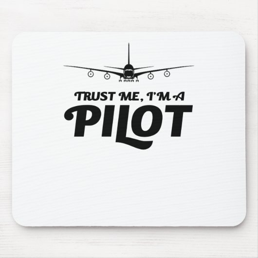 Ich bin Pilot Mousepad (Vorne)