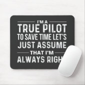 Ich bin Pilot - um Zeit retten, nehmen wir einfach Mousepad (Mit Mouse)