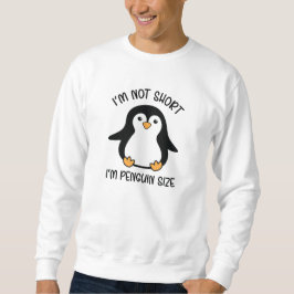 Ich bin Pinguin-Größe, Kurzer Tag der Mädchenbewer Sweatshirt
