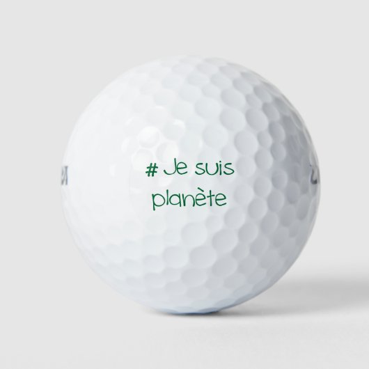 Ich bin Planet 11 Golfball (Vorderseite)