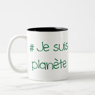 Ich bin Planet 11 Zweifarbige Tasse