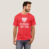Ich bin Polnisches, das ich diesen lustigen T-Shirt (Vorne ganz)