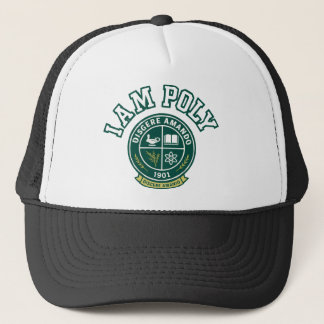 Ich bin POLY Trucker Hut Truckerkappe