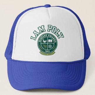 Ich bin POLY Trucker Hut Truckerkappe