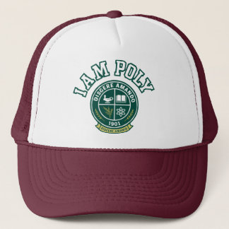 Ich bin POLY Trucker Hut Truckerkappe
