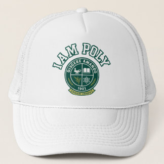 Ich bin POLY Trucker Hut Truckerkappe