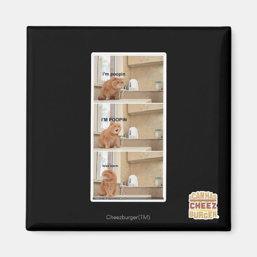 Ich bin Poopin! Magnet (Vorne)