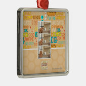 Ich bin poopin! silbernes ornament (Rechts)