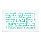 Ich bin positiv fotodruck (Vorne)