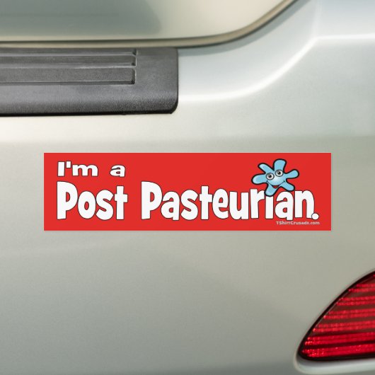Ich bin Posten-Pasteurian Autoaufkleber (Auf Auto)