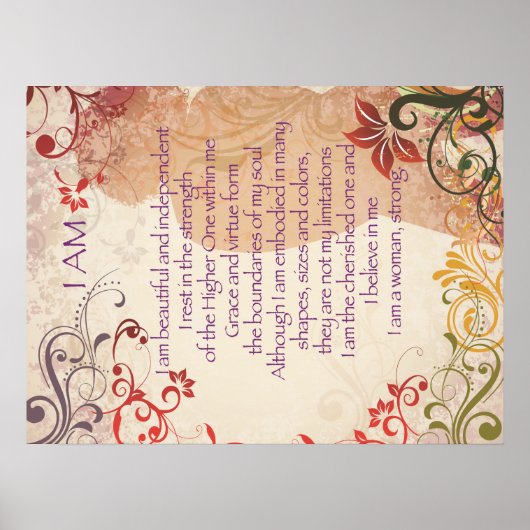 Ich BIN Poster (Vorne)