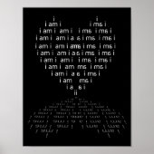 Ich BIN Poster von B & B (Vorne)