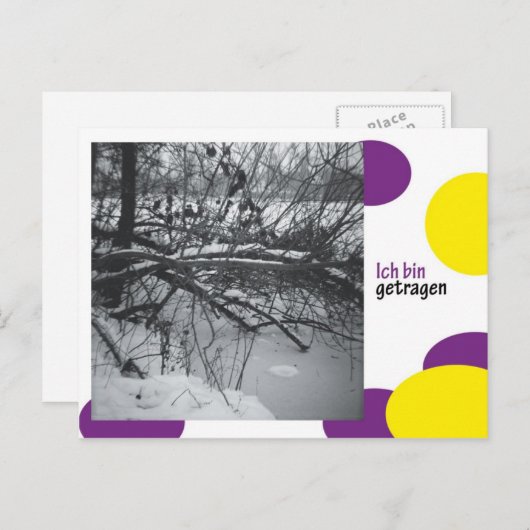 ich bin postkarte (Vorne/Hinten)