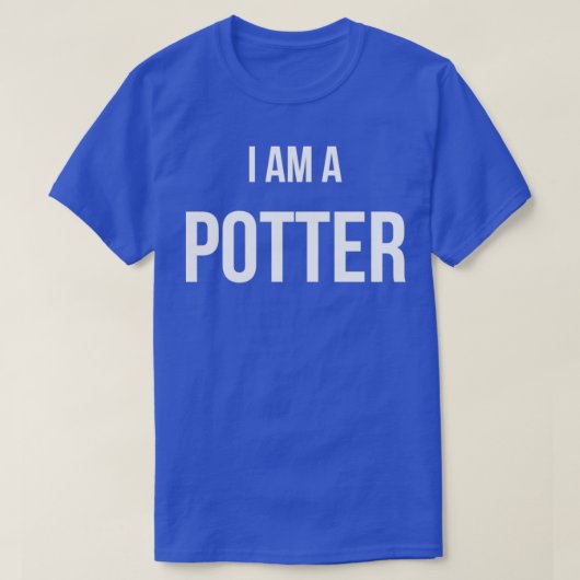 Ich bin Potter T-Shirt (Design vorne)