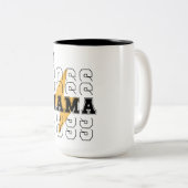 "Ich bin Power" Blitzte Tasse (VorderseiteRechts)