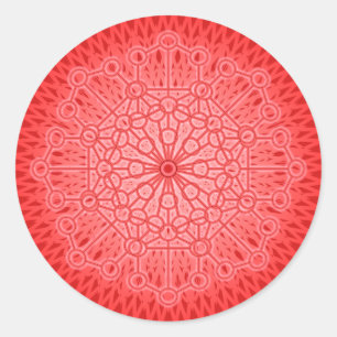 Ich BIN POWER: Muladhara - The Root Chakra Runder Aufkleber