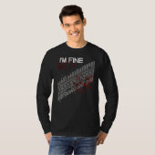 Ich bin Premium-Track-Premium T-Shirt (Vorne ganz)
