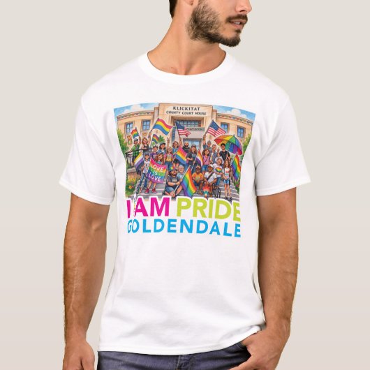 Ich bin Pride Community T-Shirt (Vorderseite)