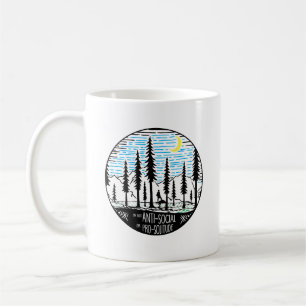 Ich bin Pro-Einsamkeit Kaffee-Tasse Kaffeetasse
