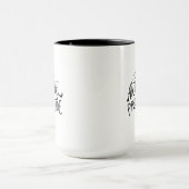 Ich bin Pro-Solitude 2 Tone 15oz Tasse (Zentrum)