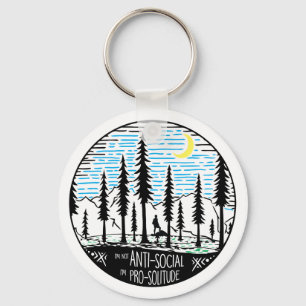 Ich bin Pro-Solitude Schlüsselanhänger