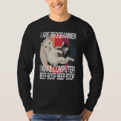 Ich bin Programmierer Computer Cat Software-Entwic T-Shirt (Vorderseite)