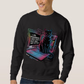 Ich bin Programmierer, ich lasse Computer BEEP BOO Sweatshirt (Vorderseite)