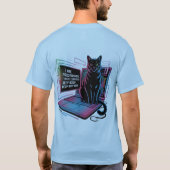 Ich bin Programmierer, ich lasse den Computer BEEP T-Shirt (Rückseite)