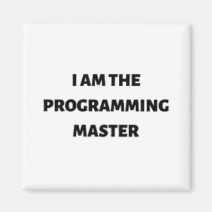 Ich bin Programmierer Magnet